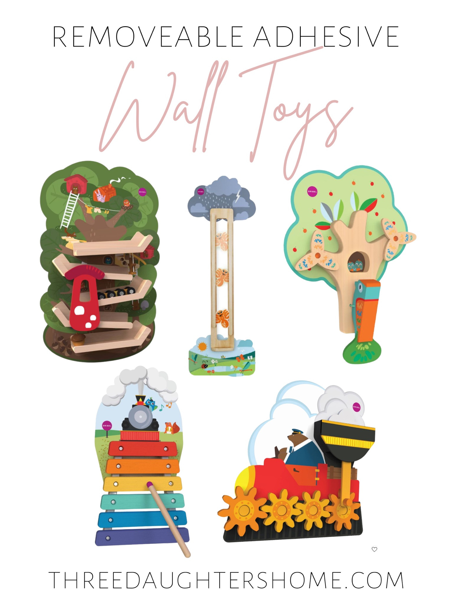 The absolute cutest learning toys that stick to the wall! Utilize that space, ppl! We bought the itsy bitsy spider one and the girls LOVE it!  The best part is that the adhesive is removable + damage-free to your walls!



Toy, learning toy, playroom, Montessori, toys for toddlers, sensory play, toddler play

#LTKbaby #LTKkids #LTKFind