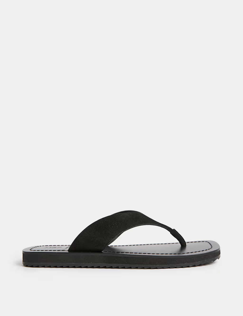 Suede Flat Square Toe Sandals | Marks & Spencer (UK)