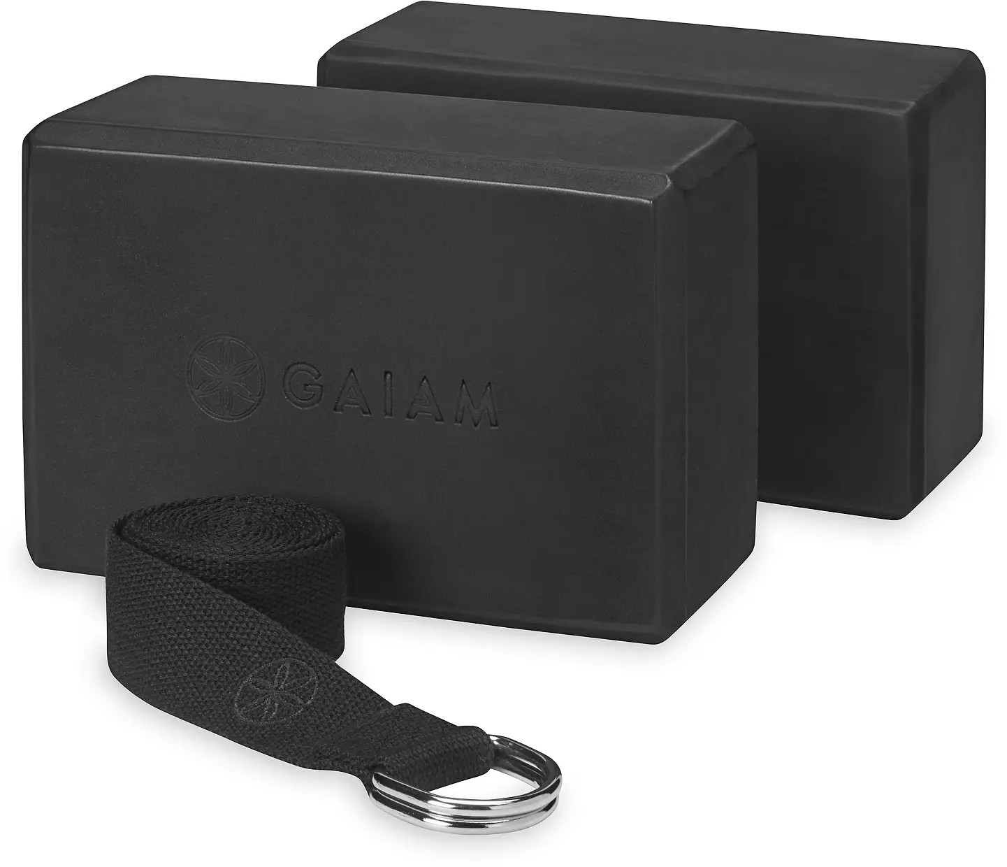 Gaiam Yoga Block & Strap - 2 Pack | DICK'S Sporting Goods