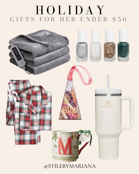 Holiday gifts for her under $50! 

#LTKSeasonal #LTKbeauty #LTKGiftGuide
