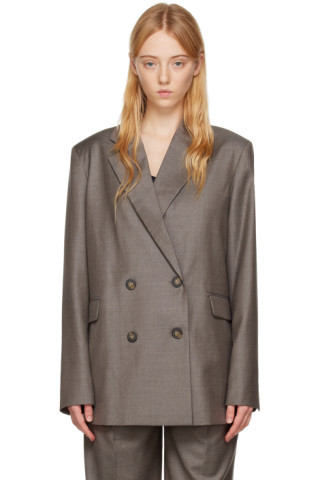 Gray Donau Blazer | SSENSE