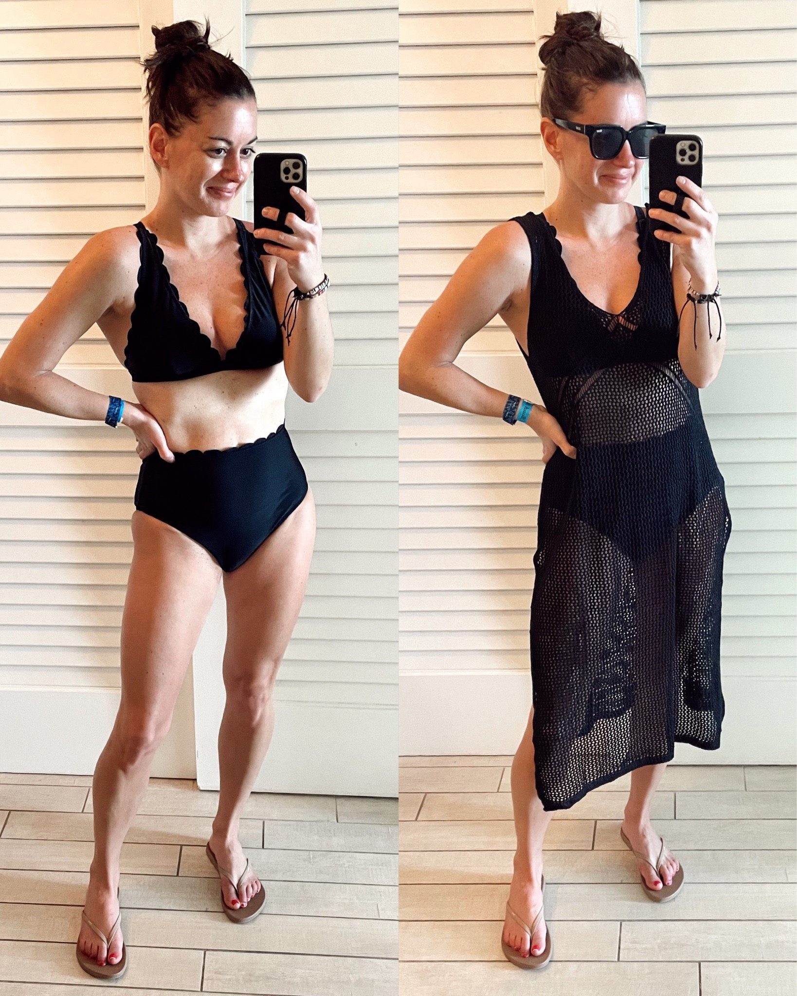 Amazon 2 piece swim suit - runs true to size, I’m wearing a small. Crochet coverup runs true to size.



#LTKswim #LTKunder50 #LTKstyletip