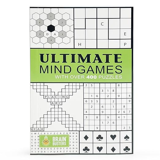 Ultimate Mind Games: With Over 400 Puzzles (Brain Busters)     Paperback – September 16, 2018 | Amazon (US)