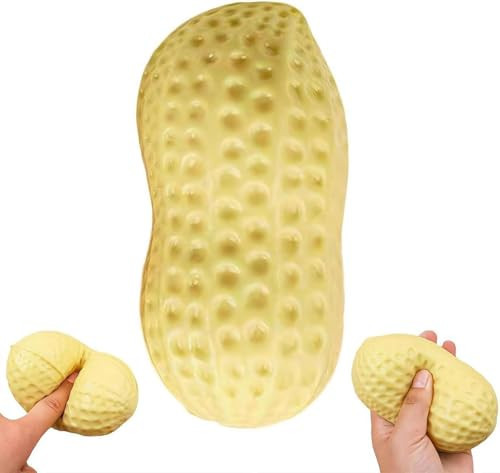 Pickle Squishy, Peanut Squishy, Squeeze Luck,Squishies Peanut,Squeeze Toys,Shaving Cream Squishies,Peanuts Crunchy,Moldable,Slow Rise,Fidgets,Tabasquishies, Anxiety Relief Toys for Adults | Amazon (US)