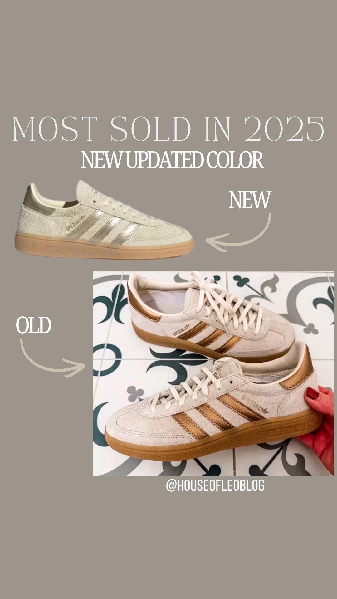 Adidas sneakers size down half.

#LTKOver40