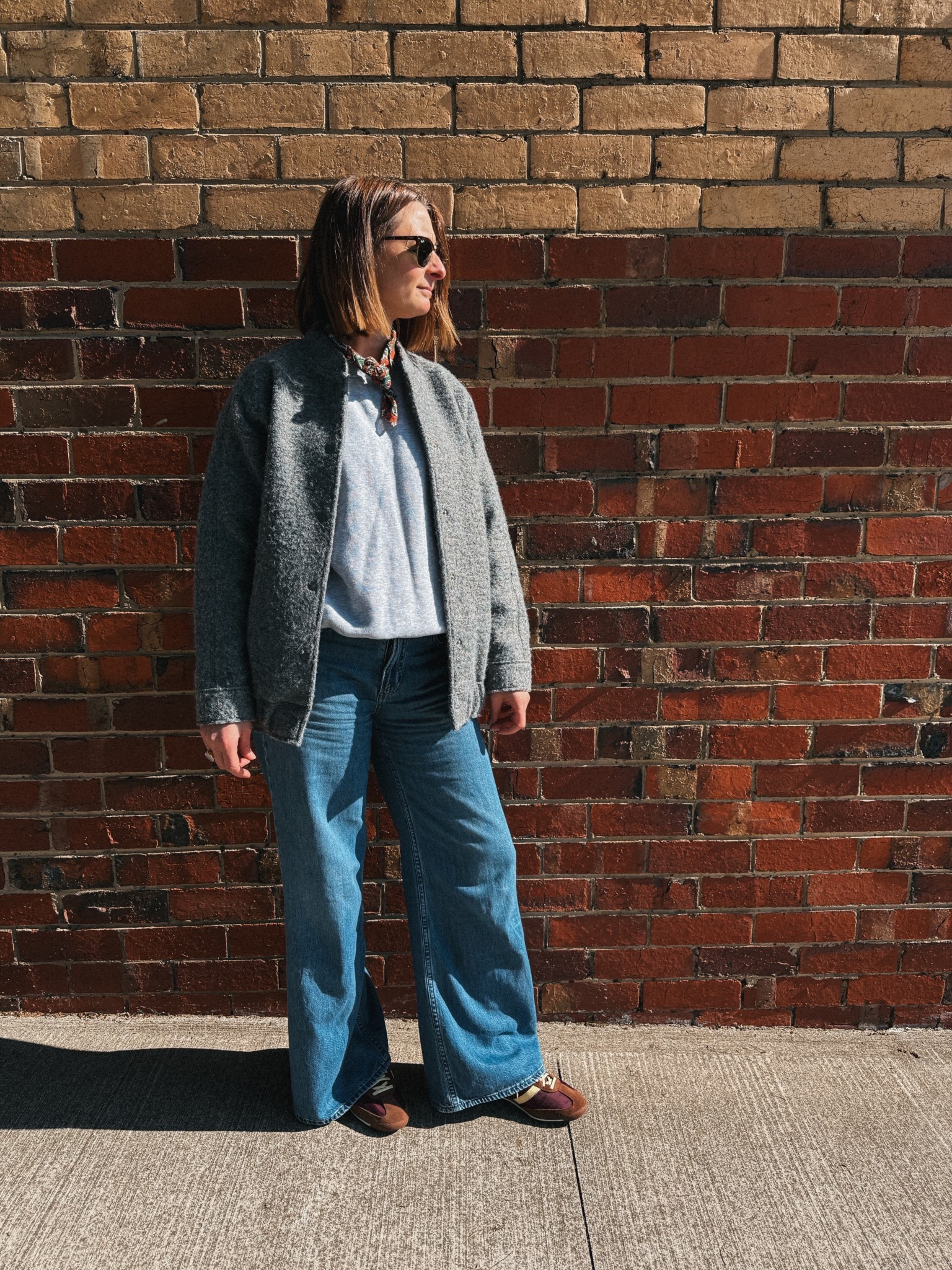 Jeans - Uniqlo. Wearing my usual size 26
Tee - Uniqlo. Sized up to a medium 
Sweater - CottonOn. Wearing a small
Jacket - M&S. thrifted. Wearing a small 
Sneakers - Adidas. Wearing 1/2 bigger  

#LTKaustralia #LTKnewzealand #LTKwinter