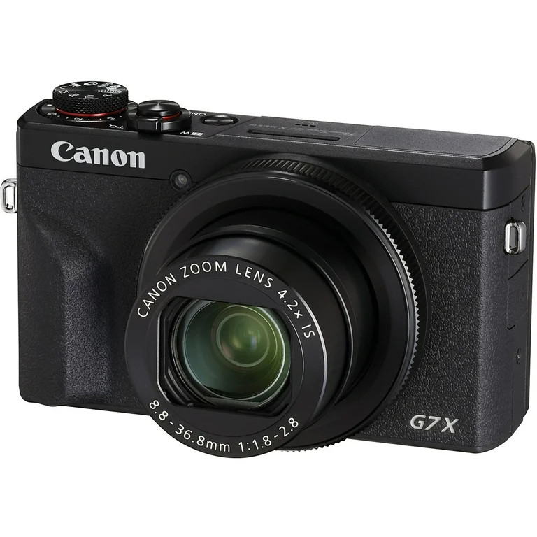 Canon PowerShot G7 X Mark III Digital Camera (Black) - 3637C001 | Walmart (US)