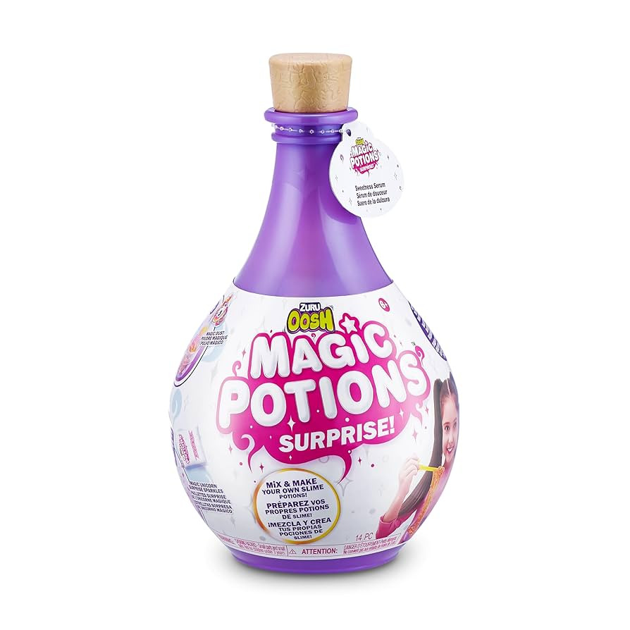 Oosh Potions Slime Surprise (Purple) by ZURU DIY Slime Kit with Sparkles, Beads, Glittler, Stress... | Amazon (US)