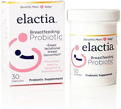 Elactia Breastfeeding Probiotic | Lactation Supplements | Newborn Essentials and Probiotics for Both | Amazon (US)