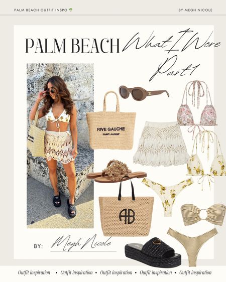 Palm Beach what I wore ootd part one 

#LTKMostLoved #LTKstyletip #LTKtravel