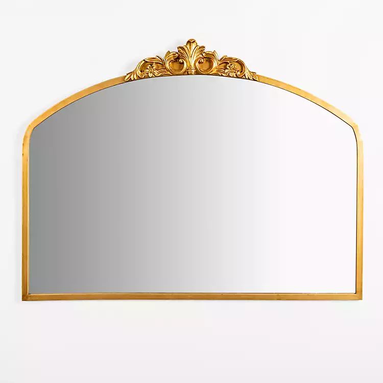 Gold Lana Half Arch Ornate Wall Mirror | Kirkland's Home