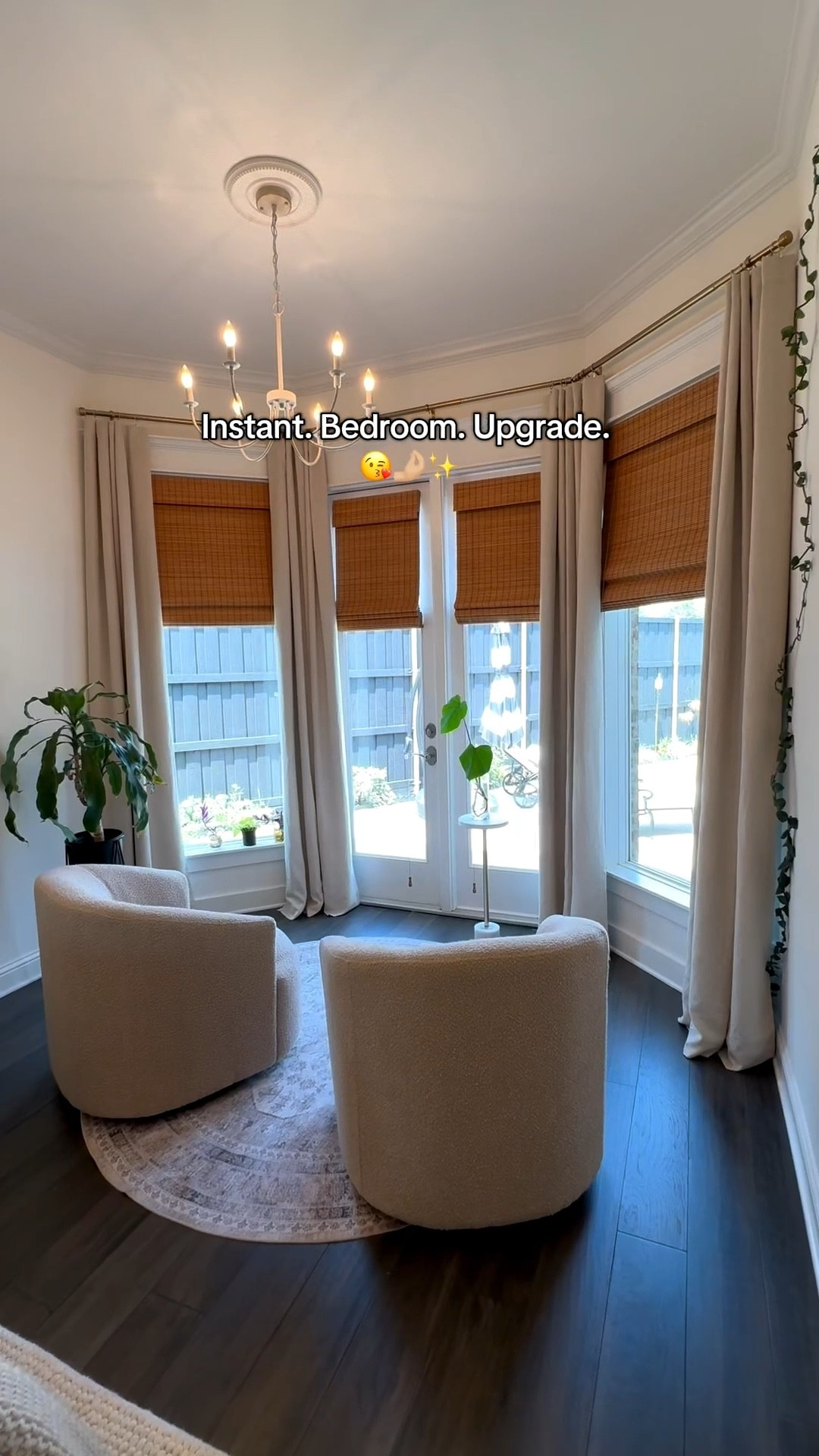 The perfect custom roman shades🤌🏼
