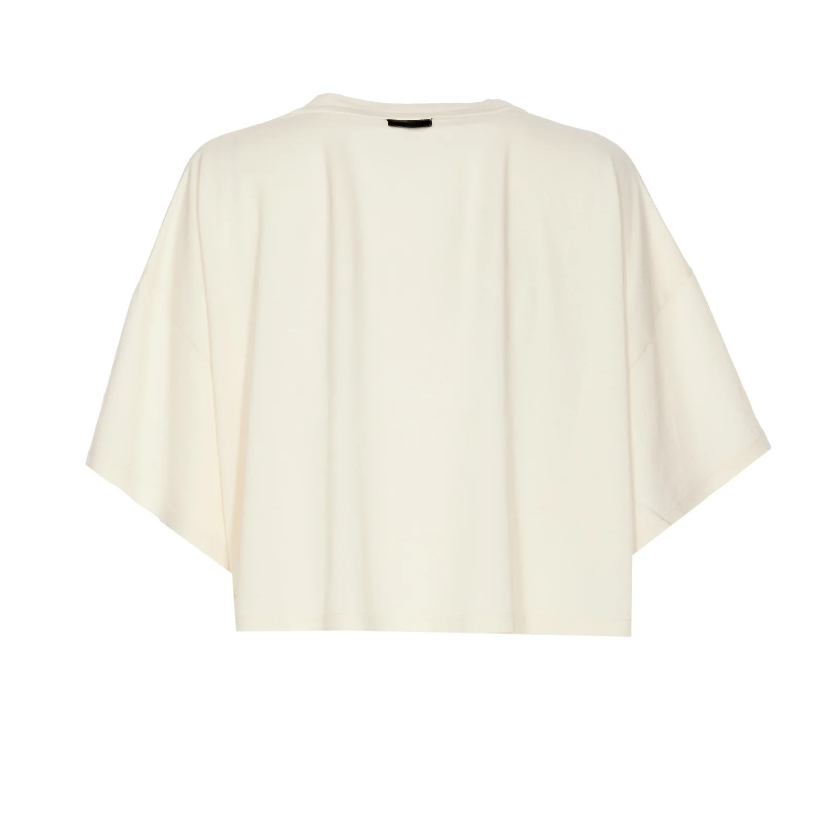 Chloé Logo Detailed Oversized Cropped T-Shirt | Cettire Global