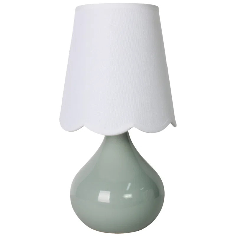Wrought Studio™ 14"H Ceramic Tear Drop Shaped Table Lamp & Reviews | Wayfair | Wayfair North America