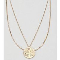 Monki necklace in gold - Gold | ASOS ROW