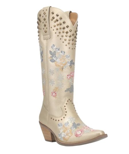 It’s Country Concert season.
Dingo Womens Poppy Floral Metallic Embroidery Studded Snip Toe Casual Boots Knee High Low Heel 1-2"

#LTKfindsunder100 #LTKsalealert