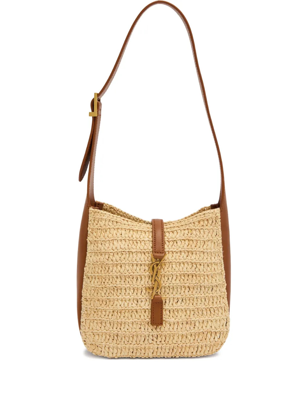 Saint Laurent "LE 5A7" SUPPLE BABY IN RAFFIA | Neutrals | FARFETCH IE | Farfetch Global