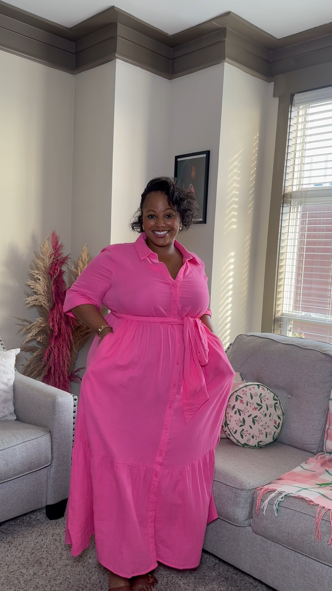 This spring dress is perfect for graduation, wedding events, or as a work sundress 

#LTKPlusSize #LTKWorkwear #LTKMidsize