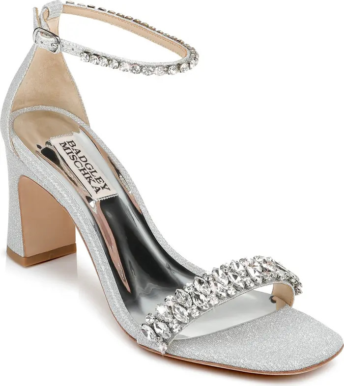 Badgley Mischka Collection Harriet Block Heel Sandal | Nordstrom | Nordstrom