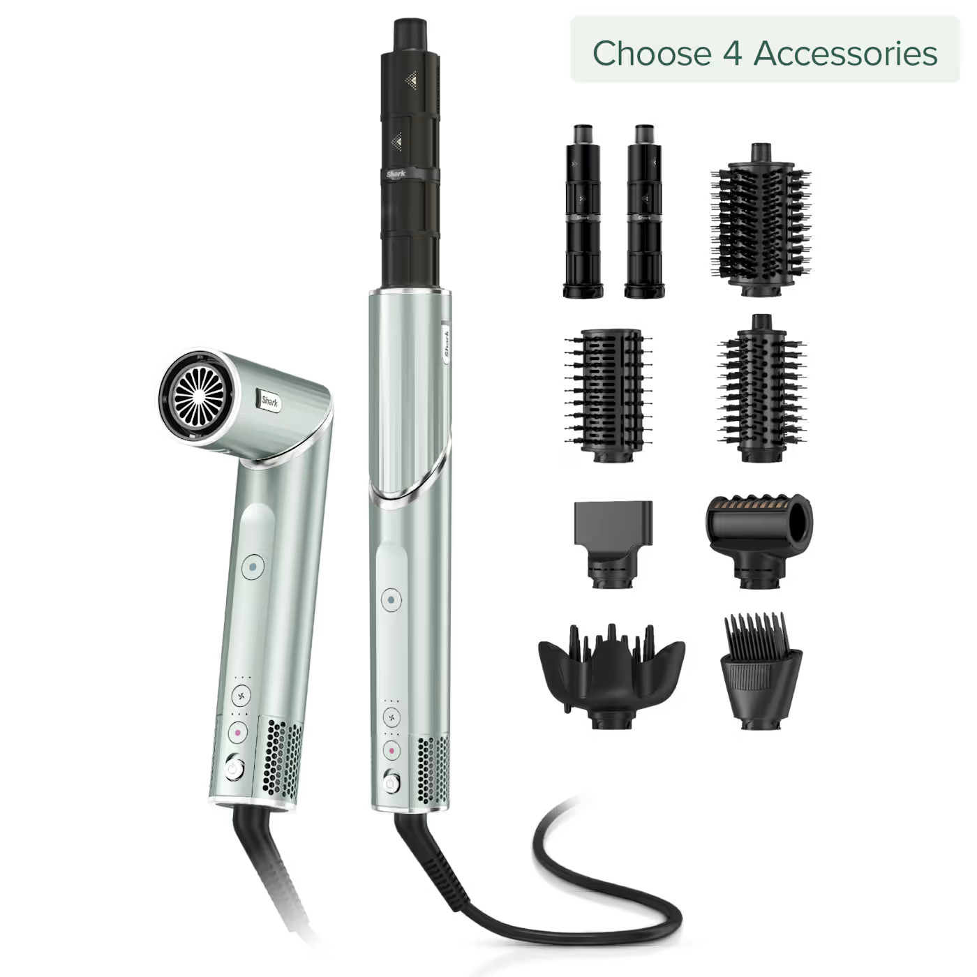 Build your own Shark FlexStyle® Air Styling & Drying System, Spearmint | SharkNinja | SharkNinja