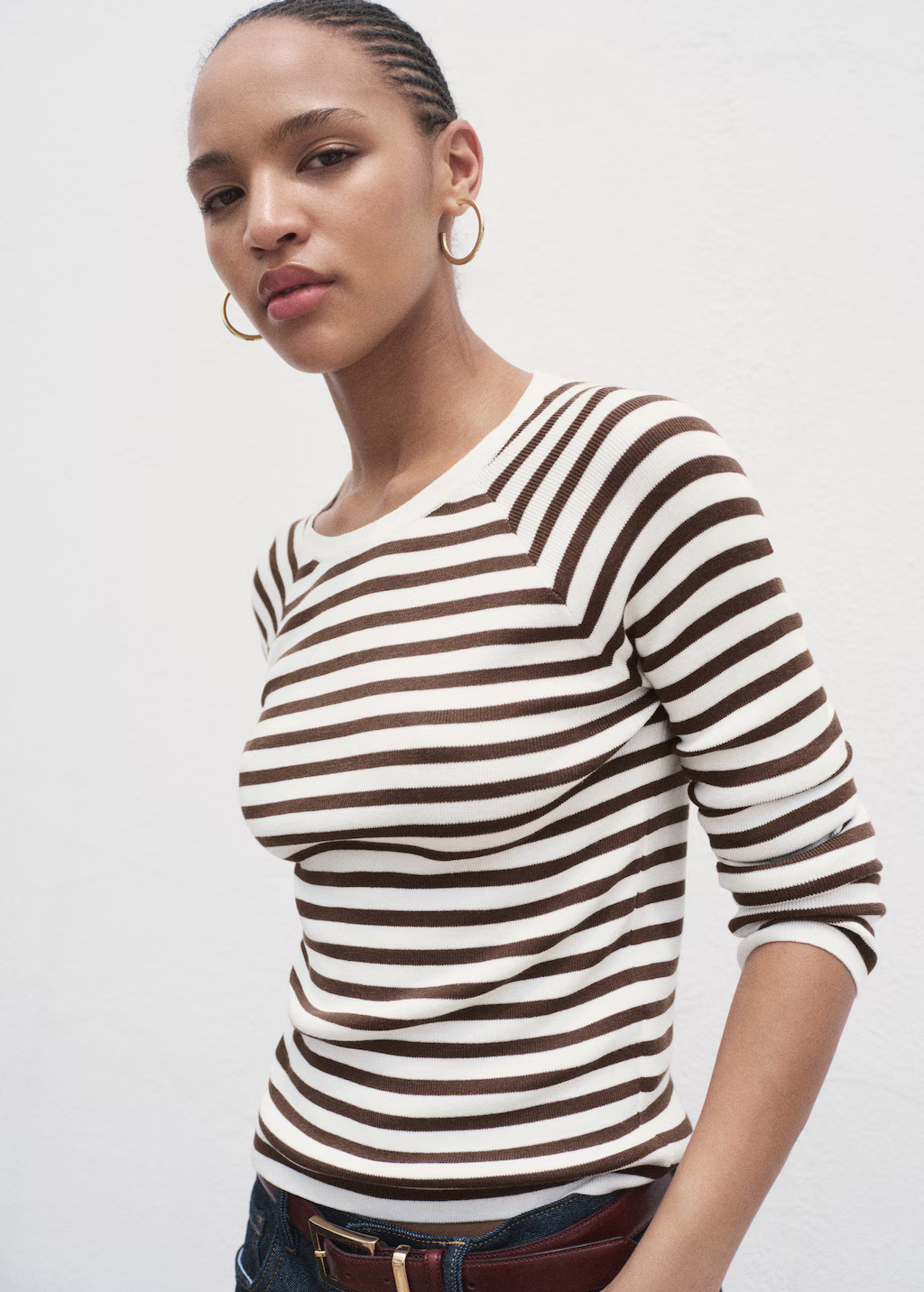 Long-sleeved fine-knit sweater - Women | MANGO USA | Mango (US/MX/AU)