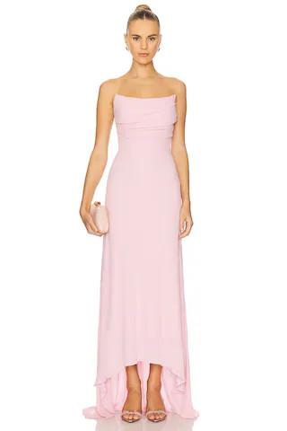 NBD Renee Gown in Light Pink from Revolve.com | Revolve Clothing (Global)
