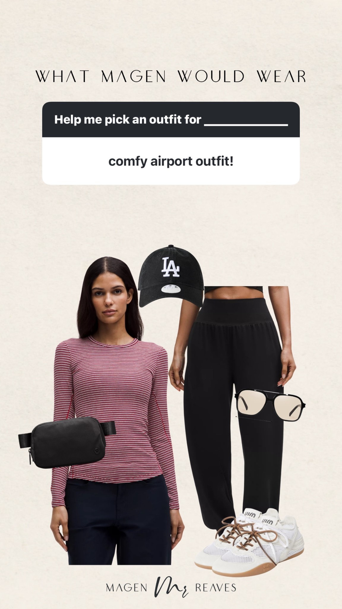 comfy airport outfit inspo!

comfy outfit, lululemon, long sleeve, travel outfit, airport outfit, sports mom style 

#LTKgrwm #LTKootd