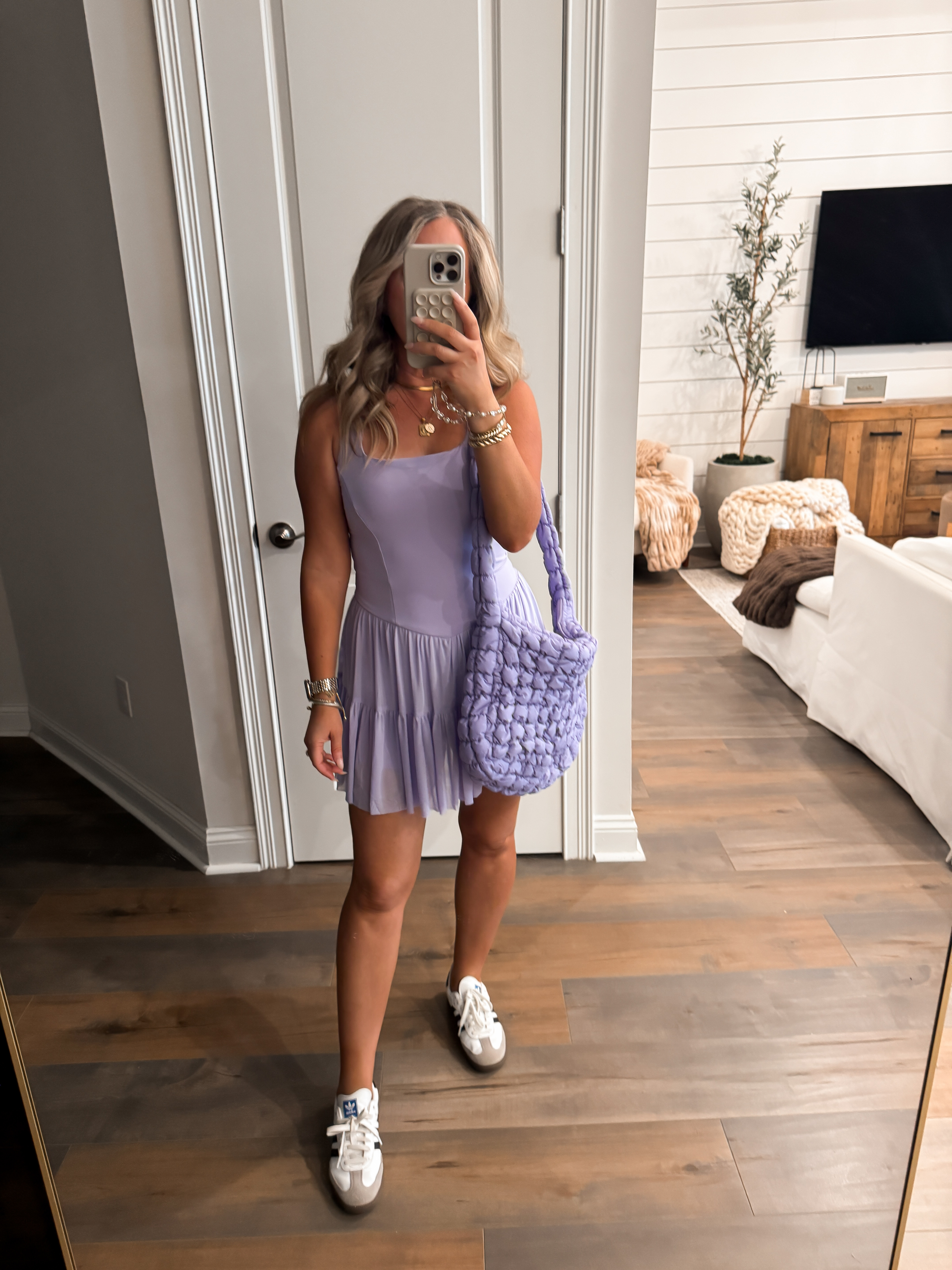 Look for less purple active dress! Sooo cute for spring and summer. Wearing size M.


Cool mom outfits from Amazon for spring and summer 2026, popflex look, blogilates look, athletic dress, effortless throw on and go style, comfy chic everyday look, budget friendly Amazon fashion, casual trendy vibes, easy mom style, lightweight seasonal outfit, modern relaxed fit, on the go lifestyle outfit, Amazon outfit inspo.  

 #LTKootd #LTKmomlife #LTKActive