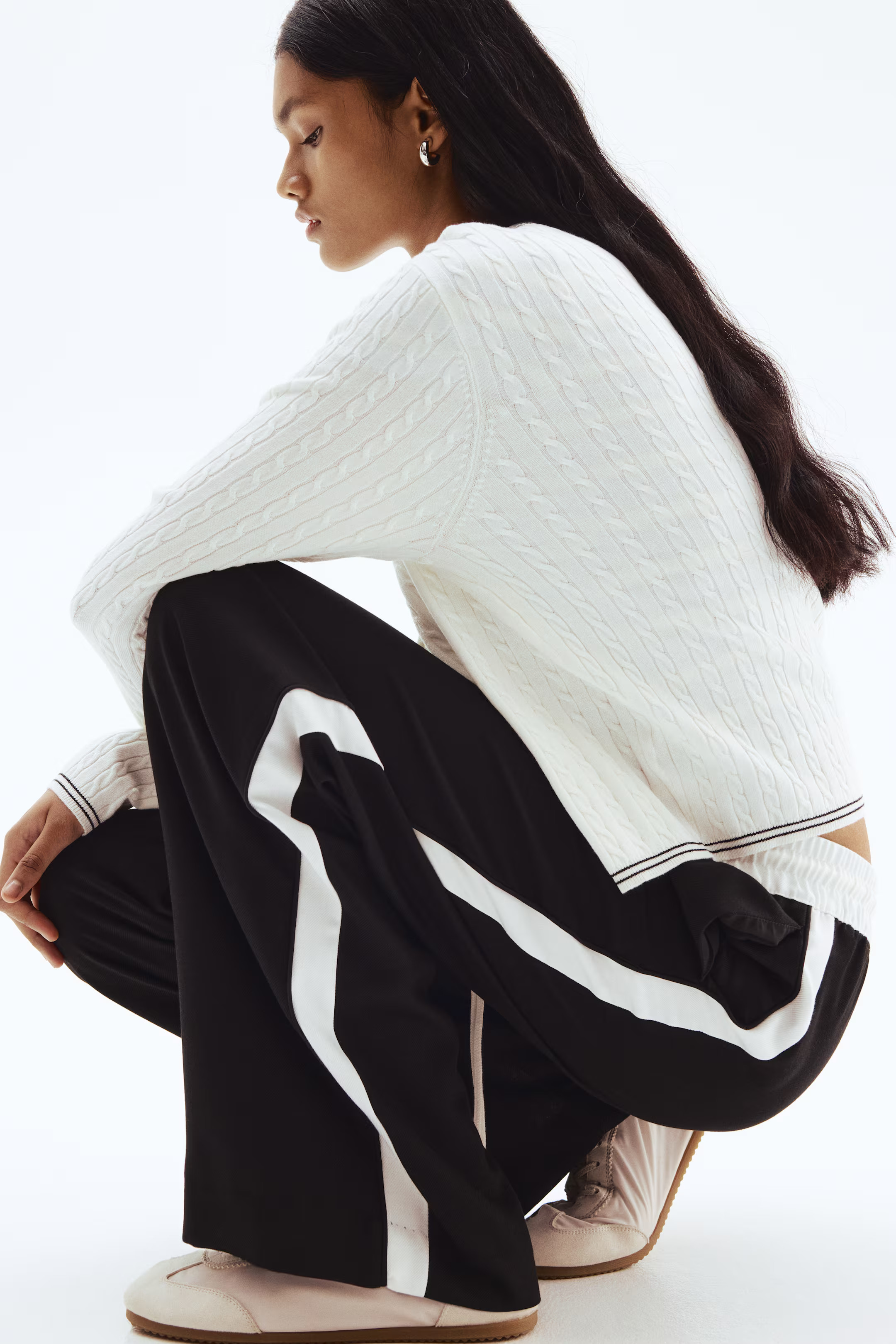 Wide-Leg Drawstring Pants | H&M (US + CA)