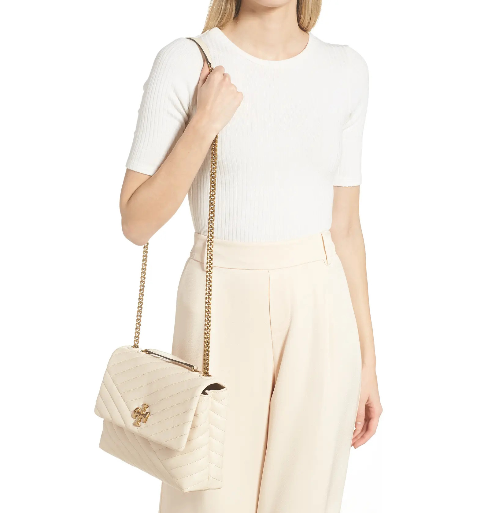 Tory Burch Kira Chevron Convertible Shoulder Bag | Nordstrom | Nordstrom