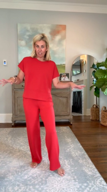 This new Lip Stain shade from Spanx is such a YES!! This is a newer style pant for me and I love them! I’m in XS top and small petite pants. 

#LTKdayinmylife #LTKootd #LTKmomlife