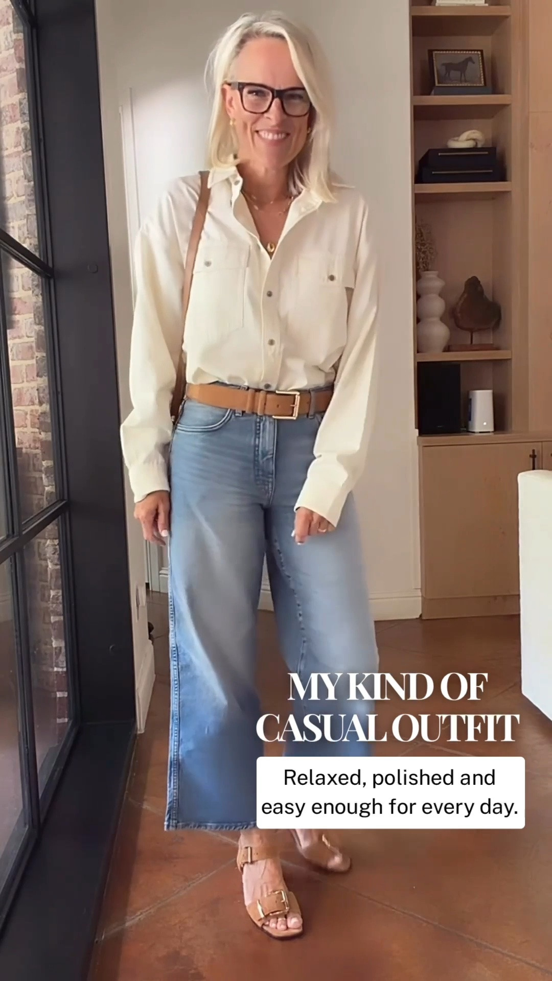 This cream button-up is such a good everyday staple. I love it with these relaxed pants, but you could easily style the shirt with jeans, barrel-leg denim, or wide-leg pants for a slightly different look. 🤍

A quick heads-up: the pants I’m wearing are getting limited in stock, so I’ve also linked a few similar options you can style with the shirt.

#LTKootd #LTKOver40 #LTKTravel