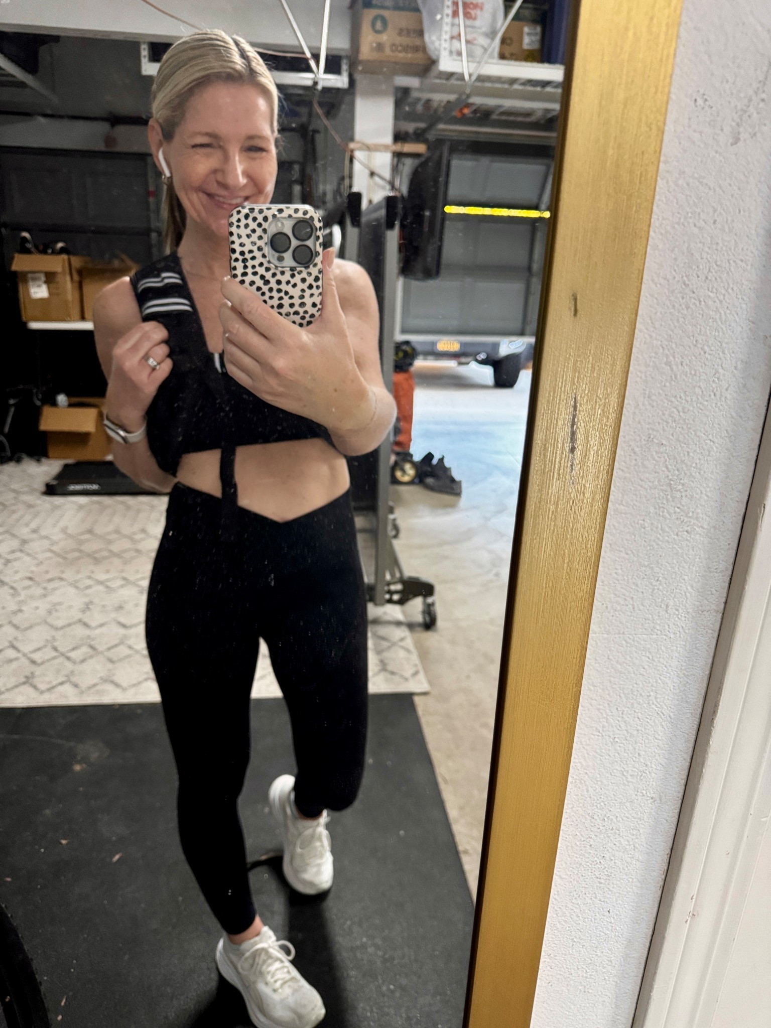 I have been loving adding my weighted vest to my walking pad days. This is the 12 lb but they come in lighter options too. 

My Aerie crossover leggings are so soft and on sale right now. 

#LTKActive #LTKfitnessgoals #LTKSaleAlert