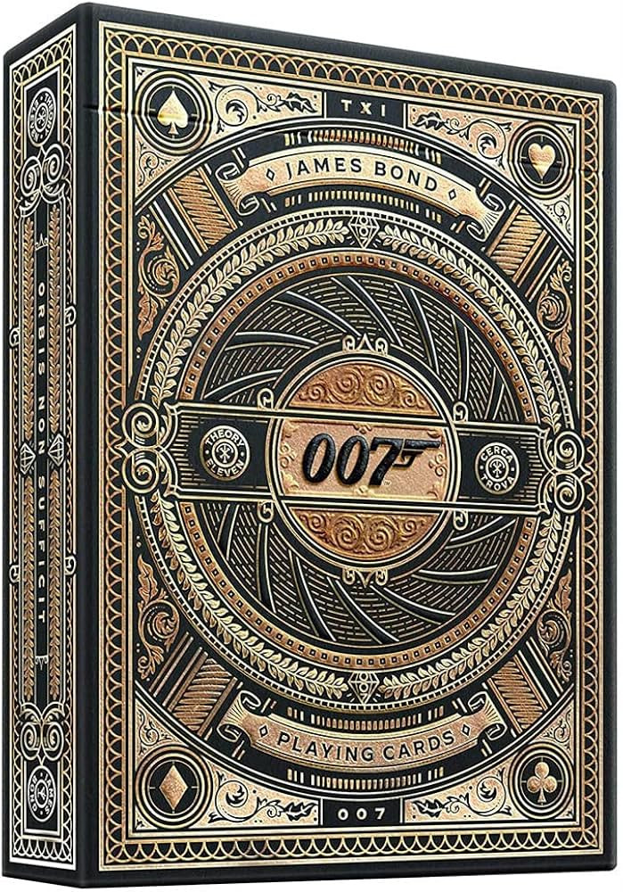 Amazon.com: Theory 11: James Bond 007 - Playing Cards : Toys & Games | Amazon (US)