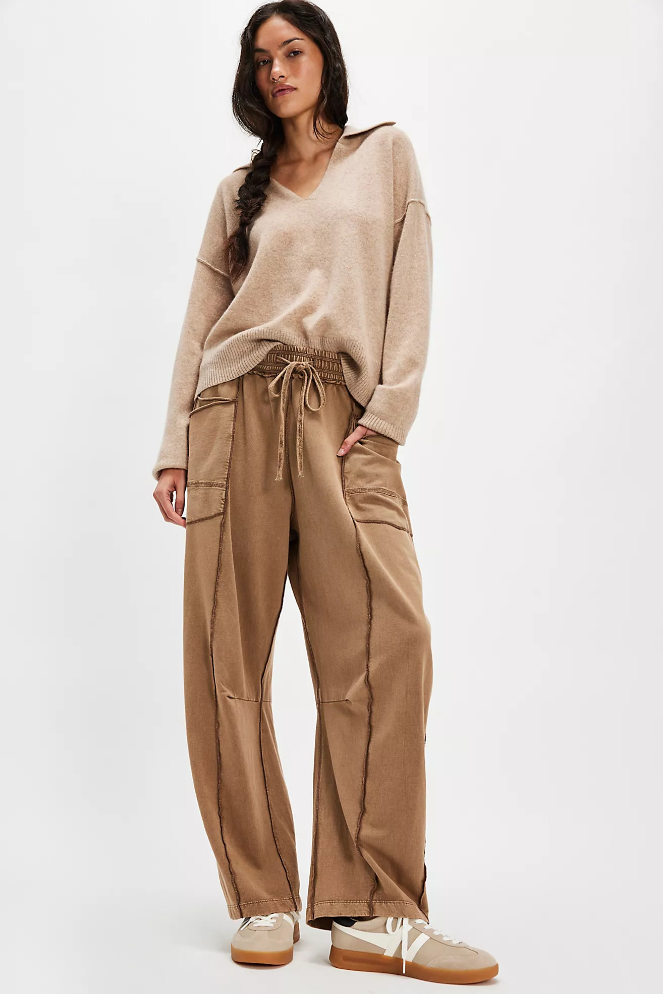 Kaiden Pull-On Barrel Pants | Free People (Global - UK&FR Excluded)