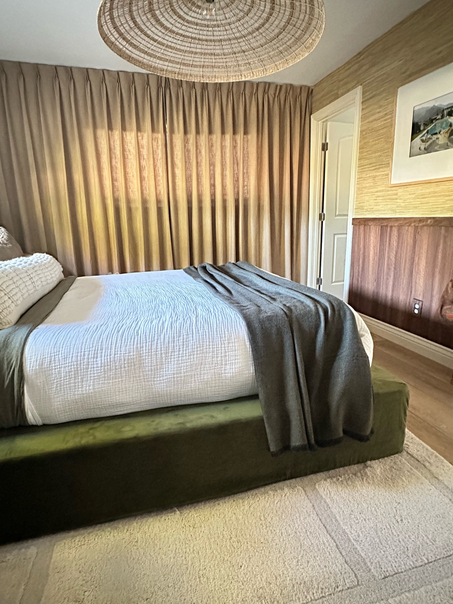 Modern main bedroom retreat ~ inspired by mid-century modern design. 

#LTKHome #LTKStyleTip