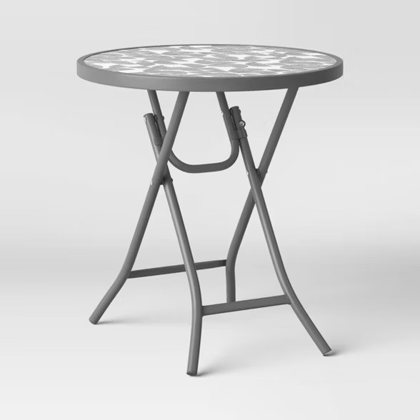 Folding Round Patio Accent Table - Room Essentials™ | Target