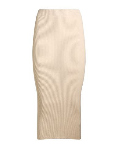 Imperial Woman Midi skirt Beige Size ONESIZE Cotton | YOOX (US)
