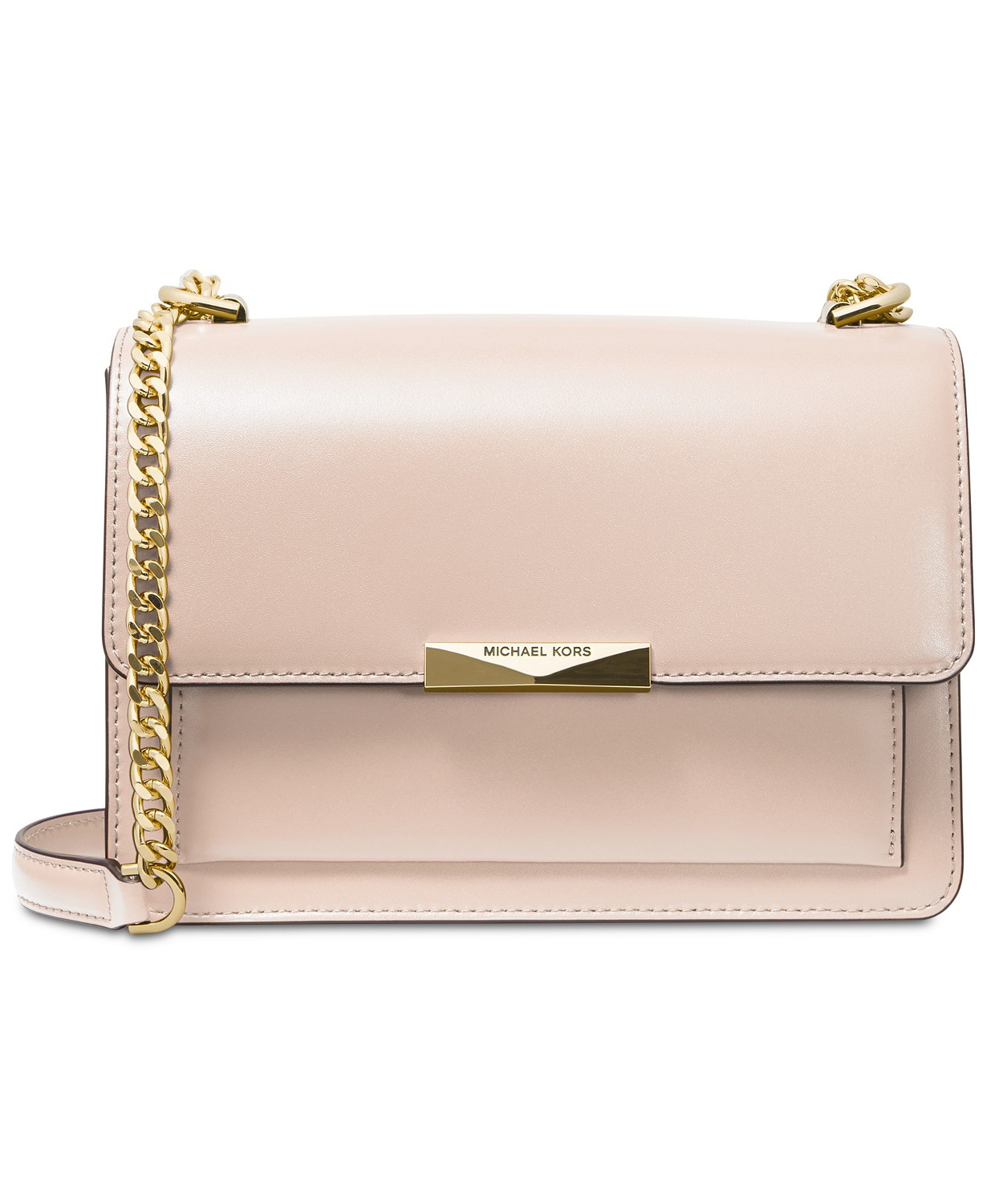 Jade Large Gusset Leather Shoulder Bag | Macys (US)