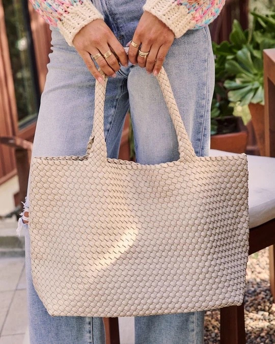 At My Side Woven Leather Tote With Insert

#LTKGiftGuide #LTKSaleAlert #LTKFindsUnder100