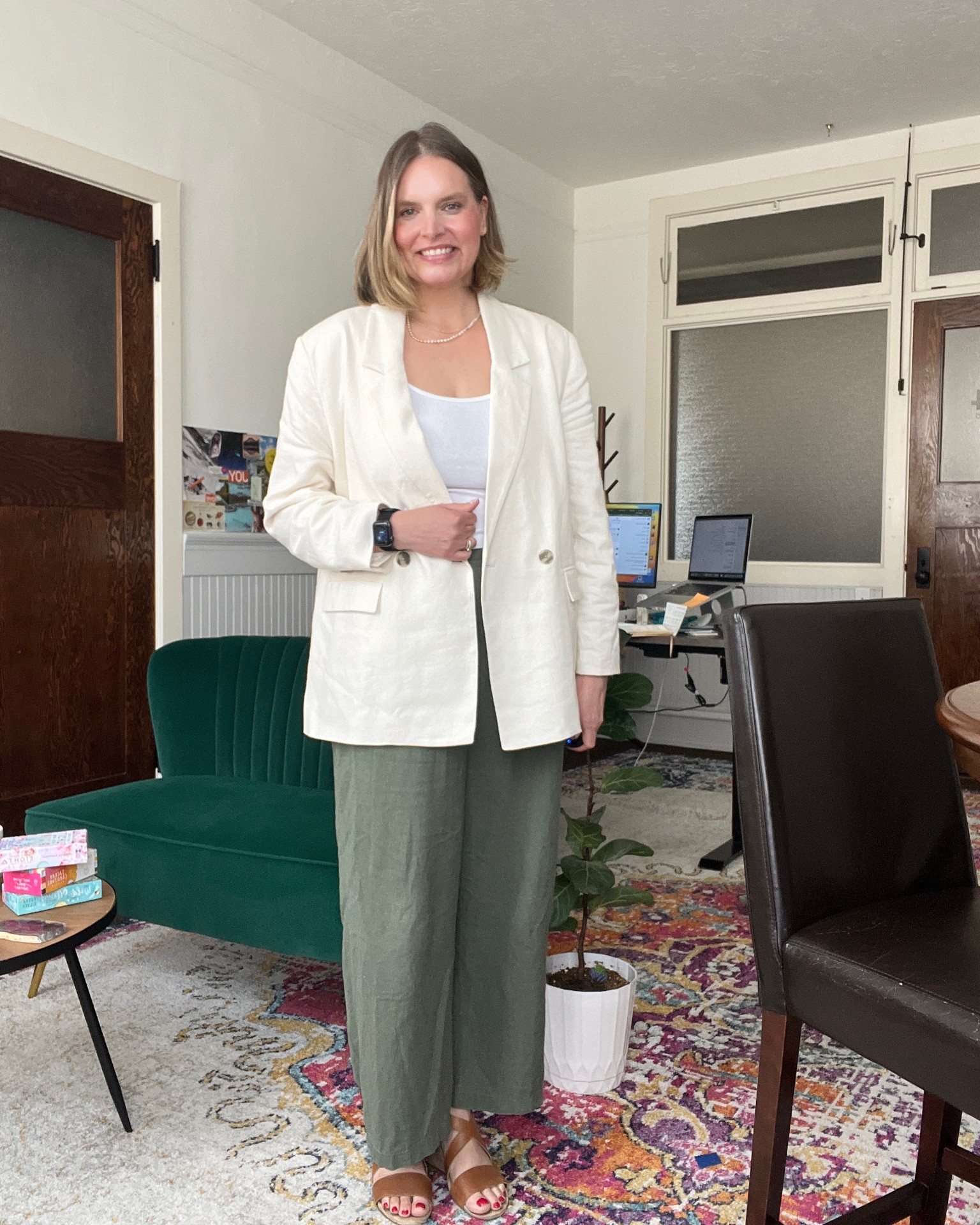 Outfit for 6/8 
The whole outfit is Old Navy

#LTKworkwear #LTKstyletip #LTKSeasonal