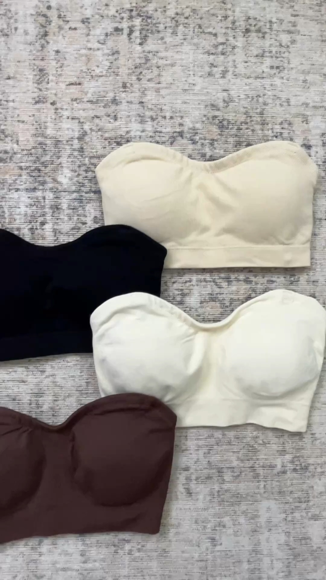 Strapless and seriously good! 👏🏻  This wire-free bra is doing the work - convertible straps, removable pads, and a comfy fit that actually stays put! 

Oh, and did I mention it’s under $20 right now?! Run, don’t walk.

#affordablefashion #momstyle #everydayessentials #comfystyle #budgetfinds styleonabudget wardrobe basics.  spring style.  ootd real mom style. 

#LTKSaleAlert #LTKSeasonal #LTKMidsize