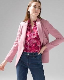 WHBM® Melton Studio Blazer | White House Black Market