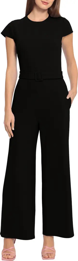 Cap Sleeve Belted Jumpsuit | Nordstrom Rack