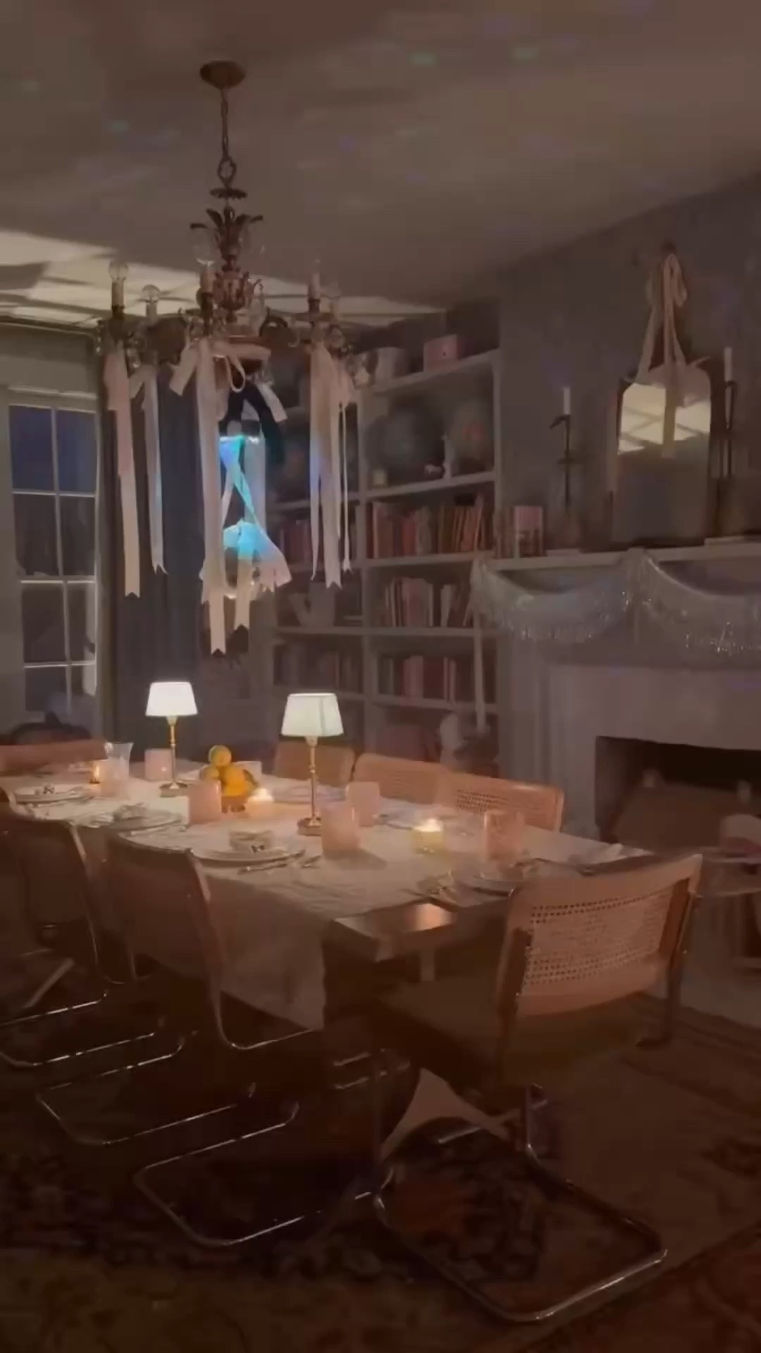 A girls’ night! Everyone wore pj’s, we had brunch (at night!), and everyone brought a book to bedazzle after we ate! So fun! These lamps make the perfect glow and I always love a disco ball on the chandelier! Linked all my party faves u like to have one hand.💕

#LTKHome #LTKdayinmylife #LTKSeasonal