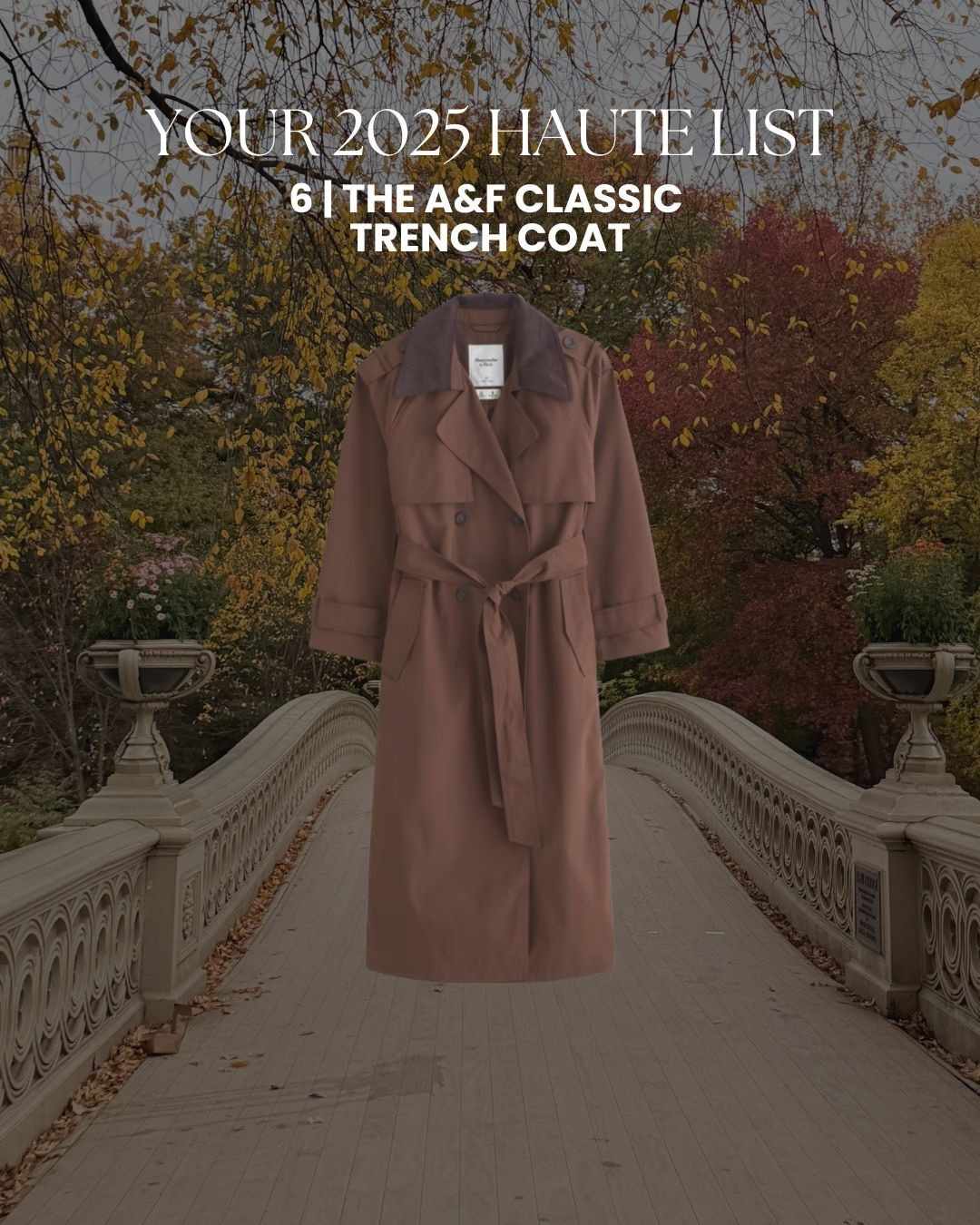 Coming in at #6 of my best-selling items is this trench coat from Abercrombie. Also, comes in a petite length and more colors. Currently on sale! 

#LTKSaleAlert #LTKPetite