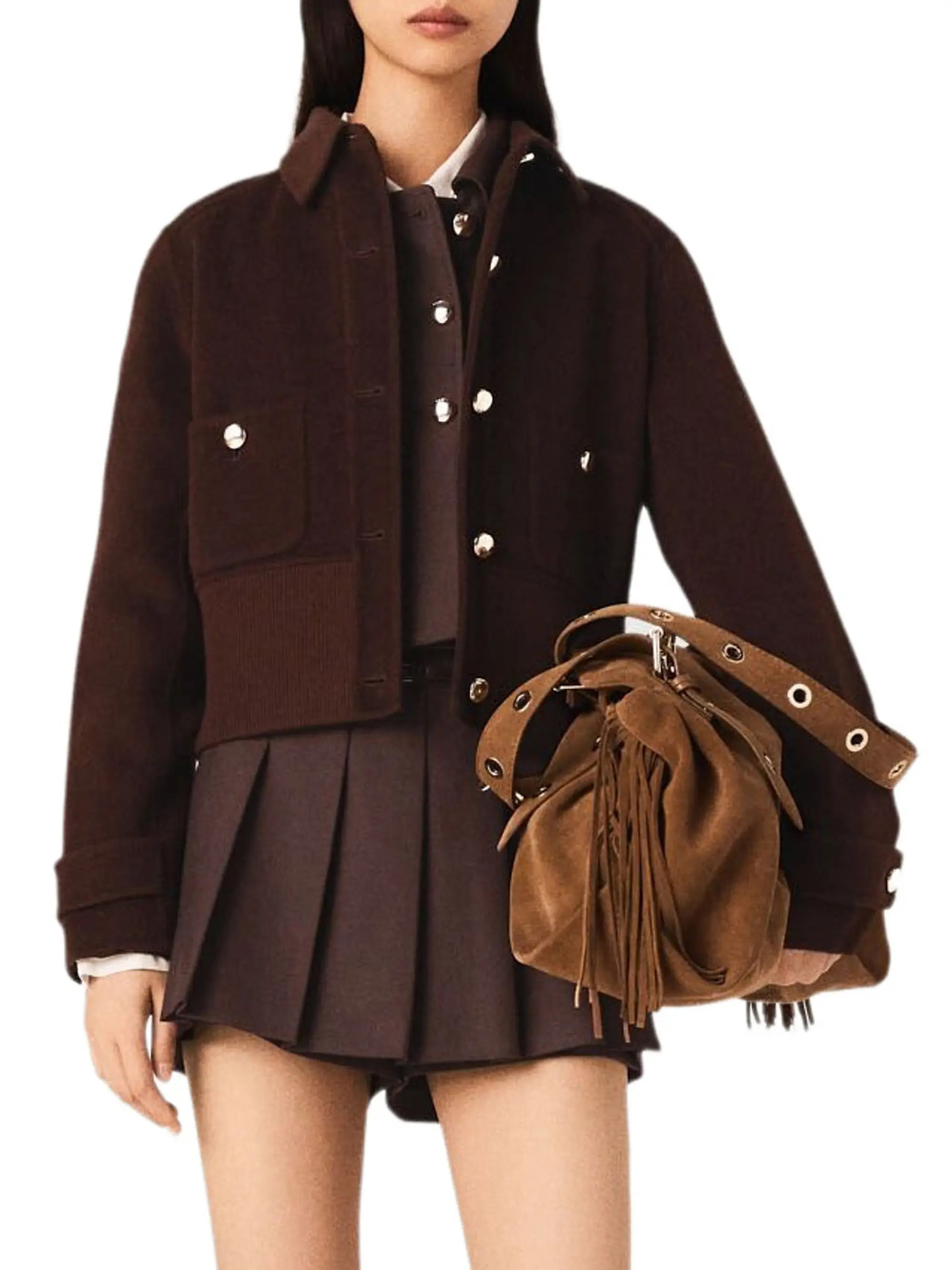 Short Reversible Coat | Saks Fifth Avenue