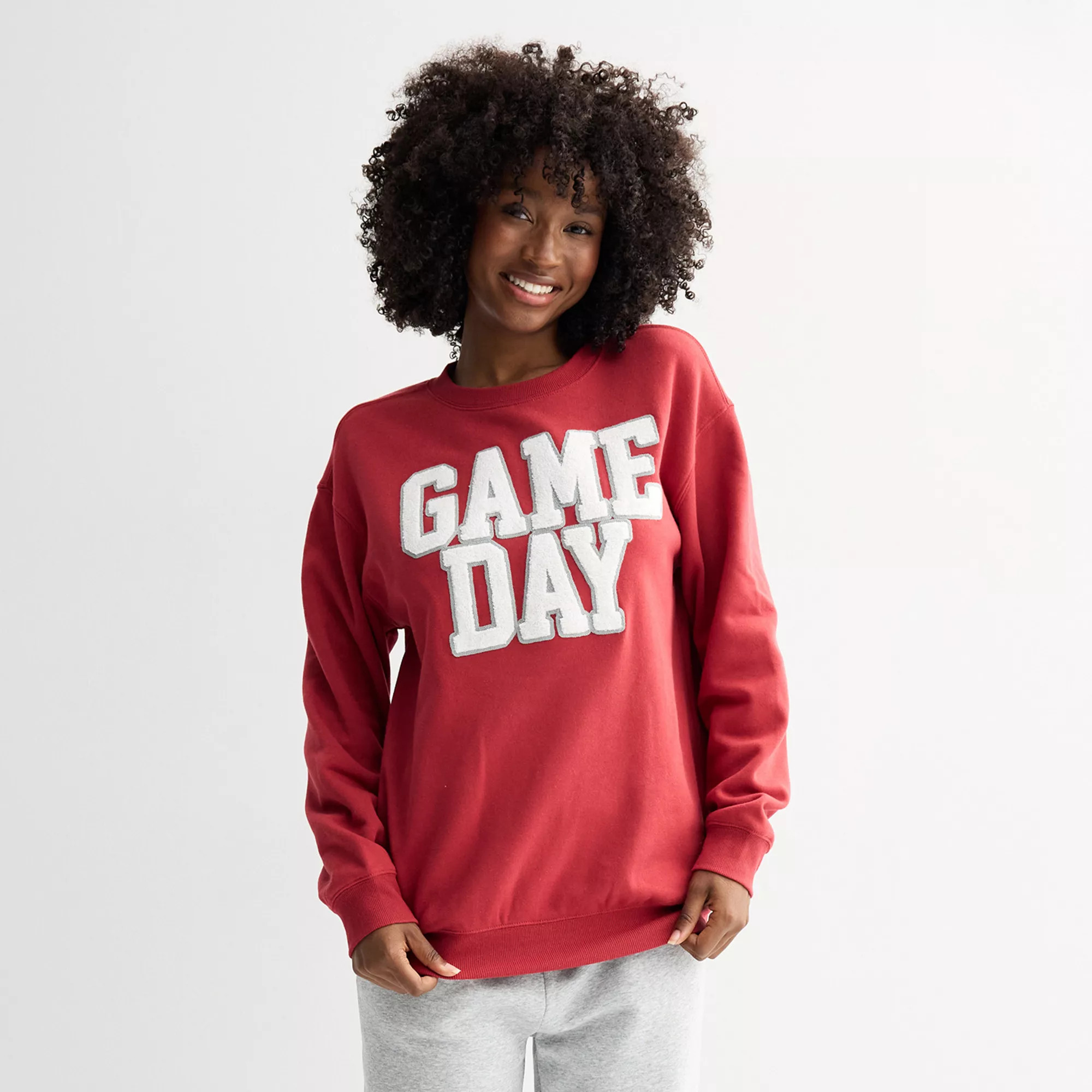 Juniors' Collegiate Game Day Graphic Pullover | Kohl's