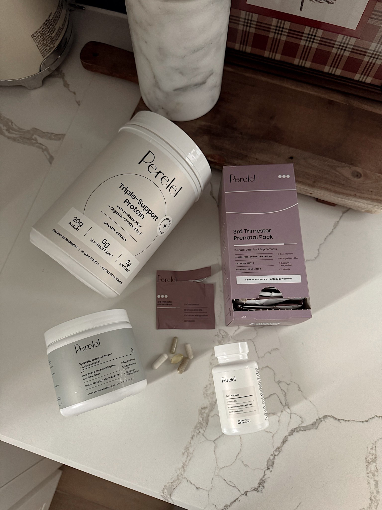 Perelel Health’s sitewide Black Friday sale is on! 25% everything 🎉 I’ve been using their prenatal vitamins from 1st Trimester through the 3rd. I love that they come in packs by the trimester so that you can feel at ease knowing you’re getting everything you need for you and baby in one packet. I also use their protein powder, daily probiotic, and greens powder! 

#LTKmomlife #LTKBaby #LTKCyberWeek