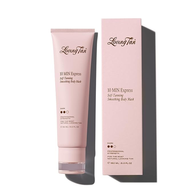 Loving Tan 10 Min Express Self Tanner Body Mask – Fast Acting & Streak-Free Smoothing Self Tan ... | Amazon (US)